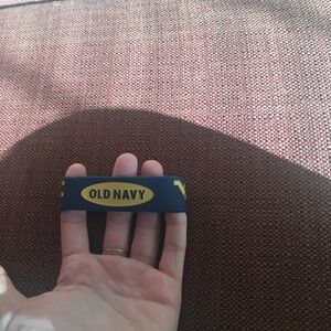 Old Navy WVU Wristband 💙💛